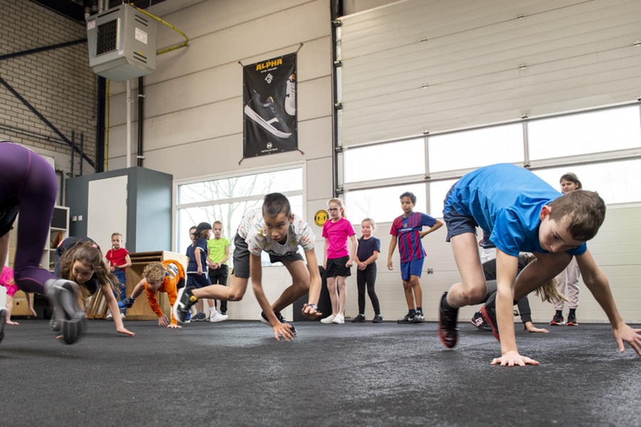 kinderfeestje Jump Freerun Fast Forward Sports 7513