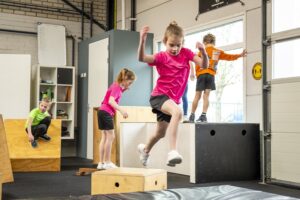 kinderfeestje Jump Freerun Fast Forward Sports 7614